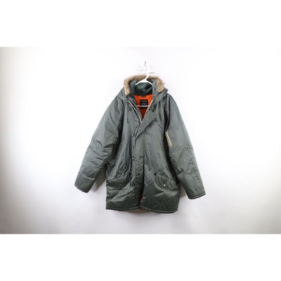 Vintage | Jackets & Coats | Vintage 7s Mens Large Insulated Hooded